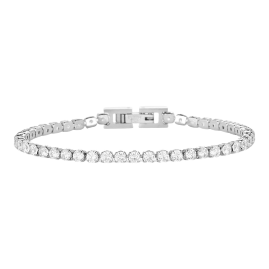 Marea Sølv Tennis Bracelet