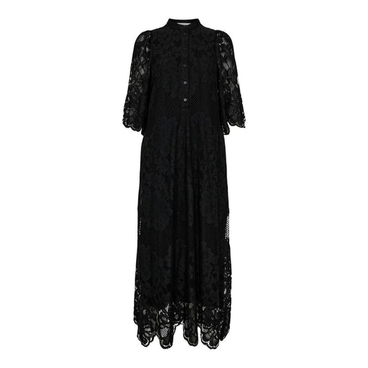 Lámitie Sort Curvey Lace Hem Dress