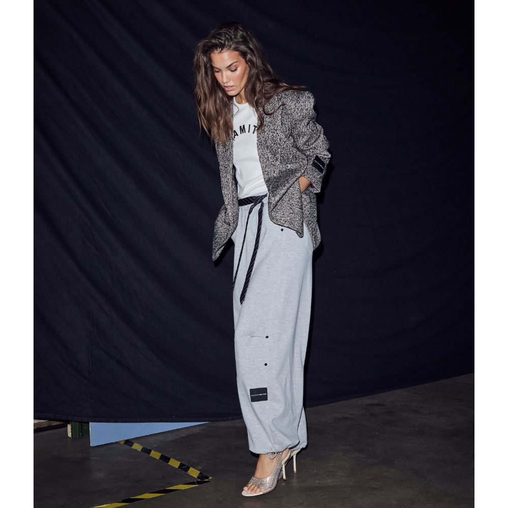 L'AMITIÉ Silver Glimpse Pocket Blazer