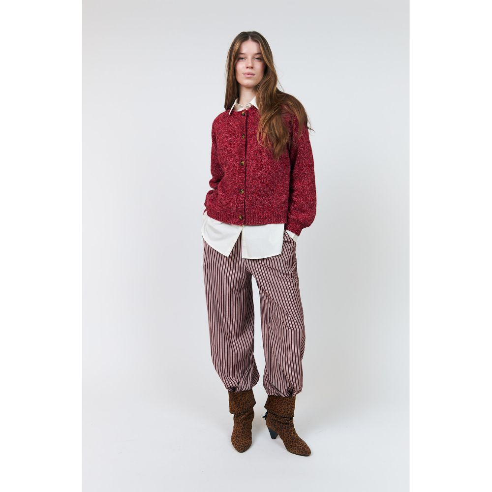 Lollys Laundry Rød Nova Cardigan