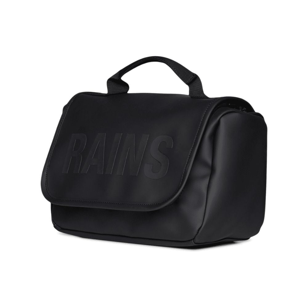 Rains Black Wash Bag