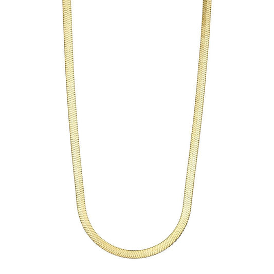 Marea - Guld Snake Chain Necklace - 18K guldbelagt