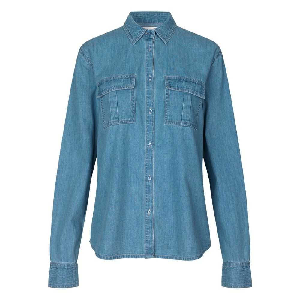 Lollys Laundry Light Blue Jalna Shirt