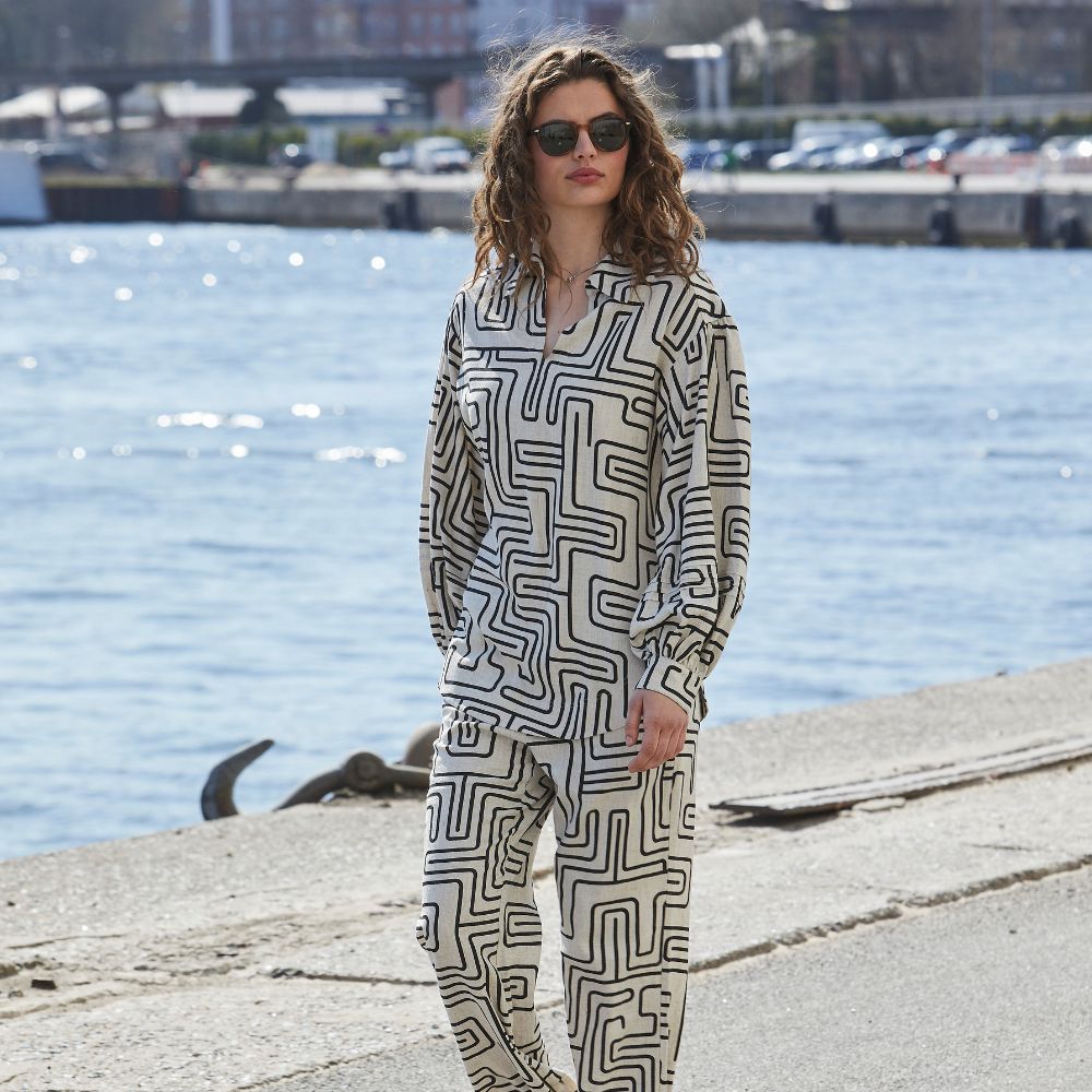 Rue De Femme White Sand Melvin Tunic