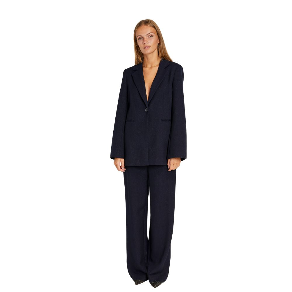 Rue de Femme Navy Mea Wide Pants