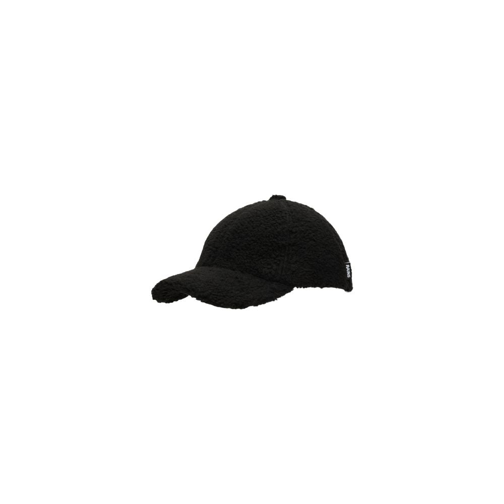 Rains Black Fleece Cap