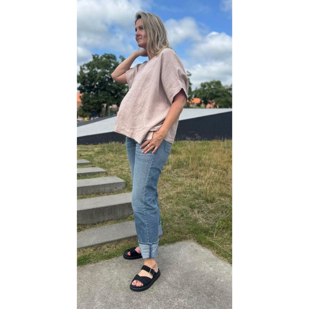 By Basics Blush Top Wide