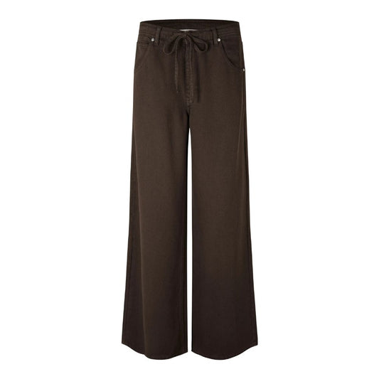 Second Female Brown Irvine Denim Jeans