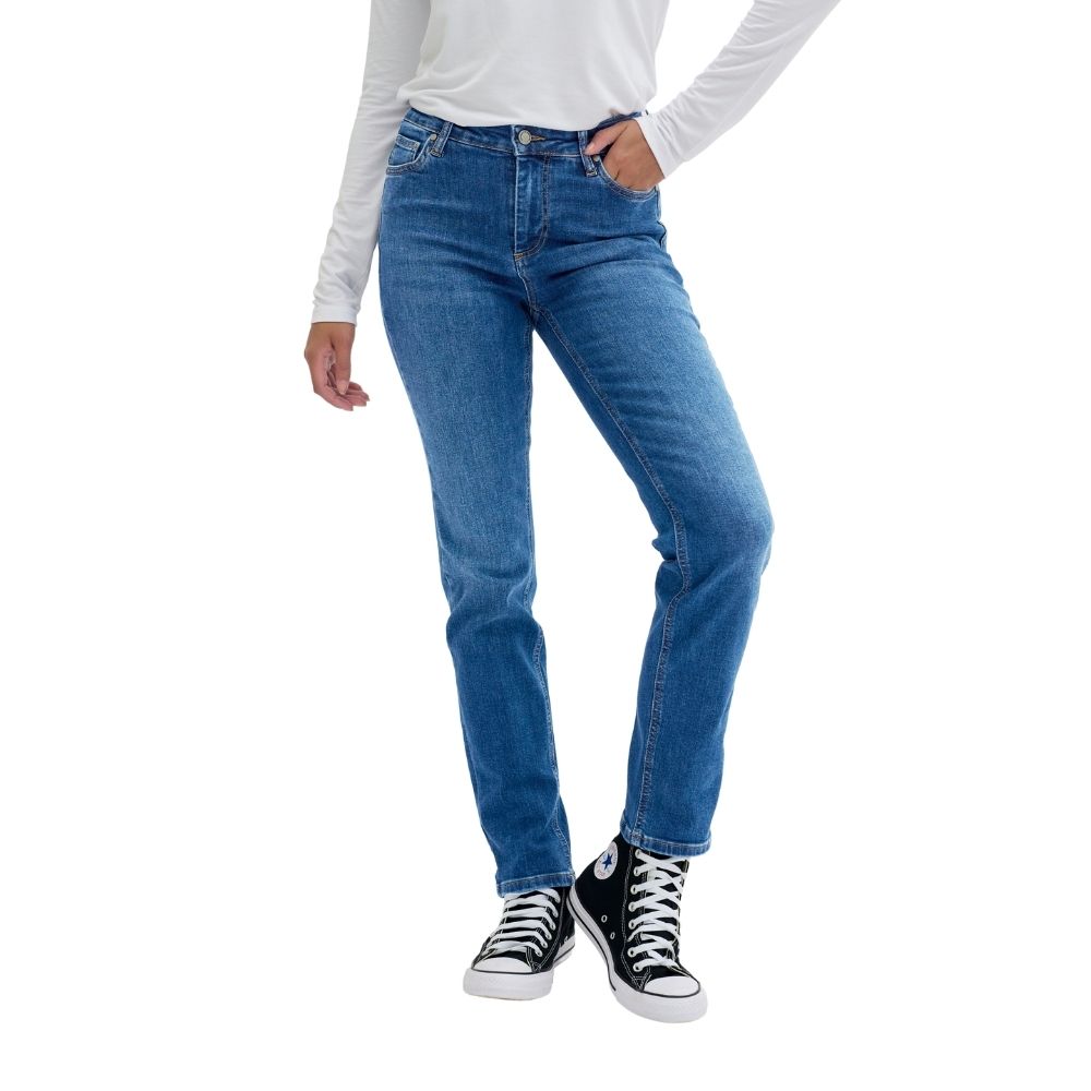 My Essential Wardrobe Medium Blue The Celina 148 High Straight Y
