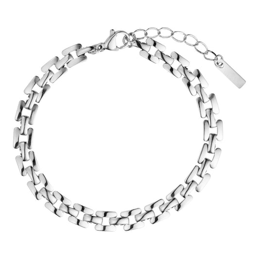 Marea Sølv Classic Chain Bracelet