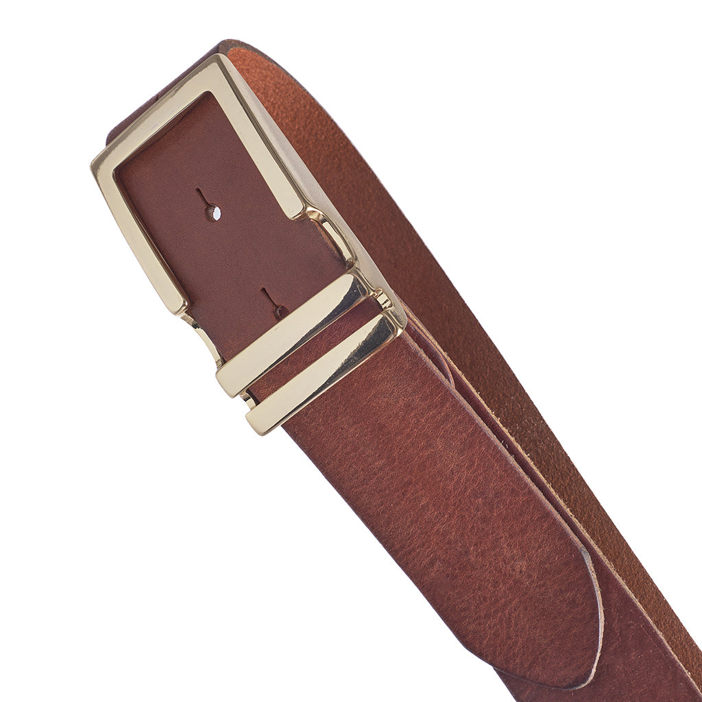 Depeche Dark Cognac Jeans Belt