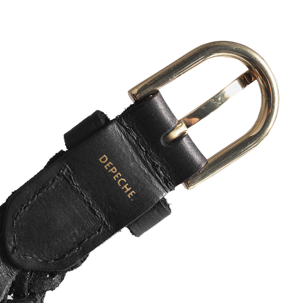 Depeche Black Harness Jeans Belt