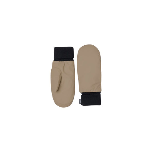 Rains Beige Alta Puffer Mittens