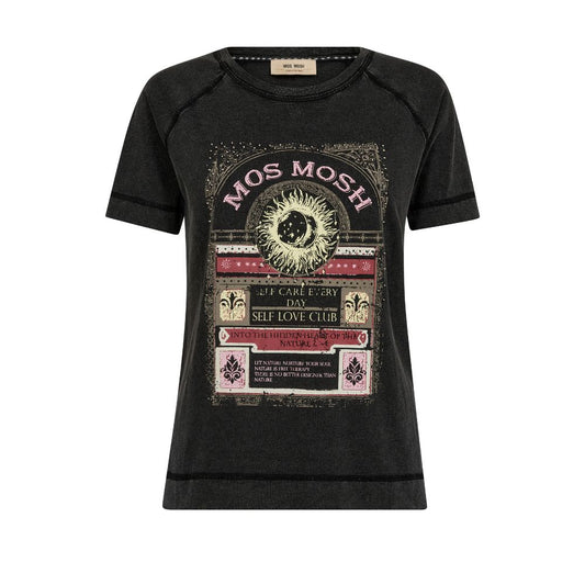 Mos Mosh Black Abney O-SS Tee