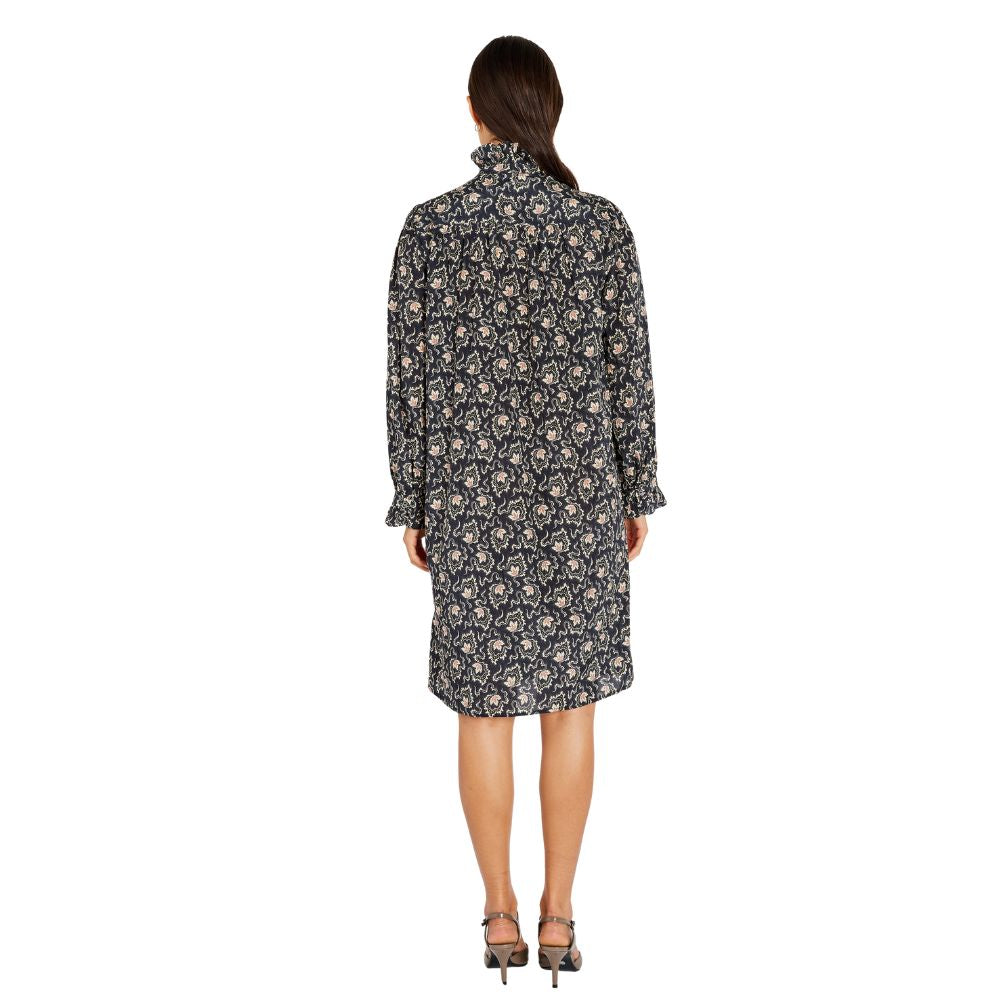 Heartmade Navy Dekor Helai Dress