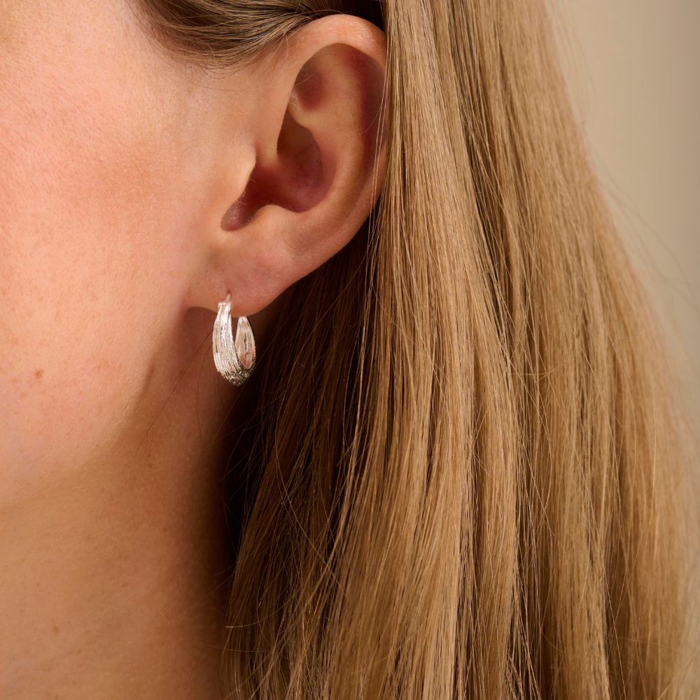 Pernille Corydon Gold Small Coastline Earrings