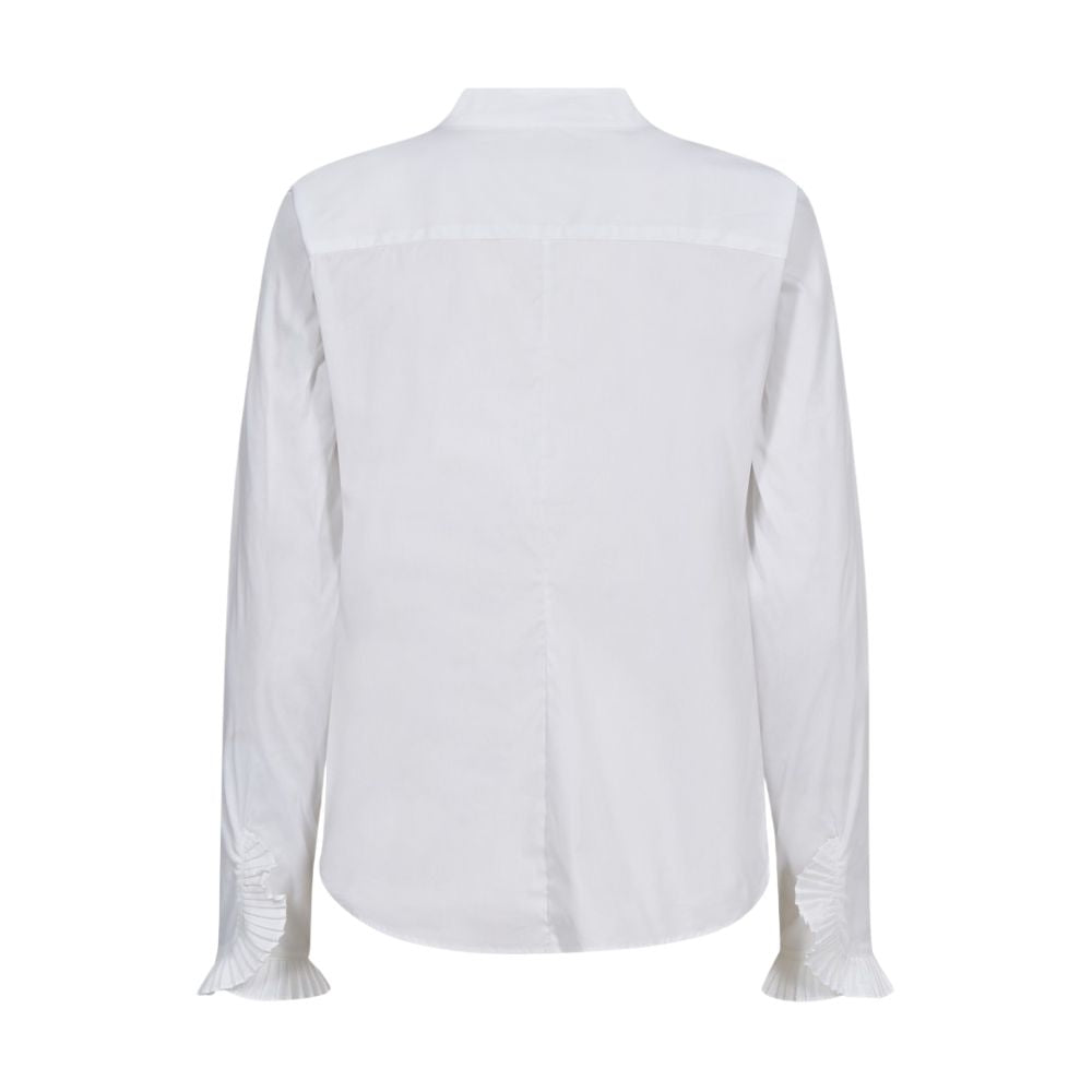 Mos Mosh Hvid Hassie Pleat Shirt