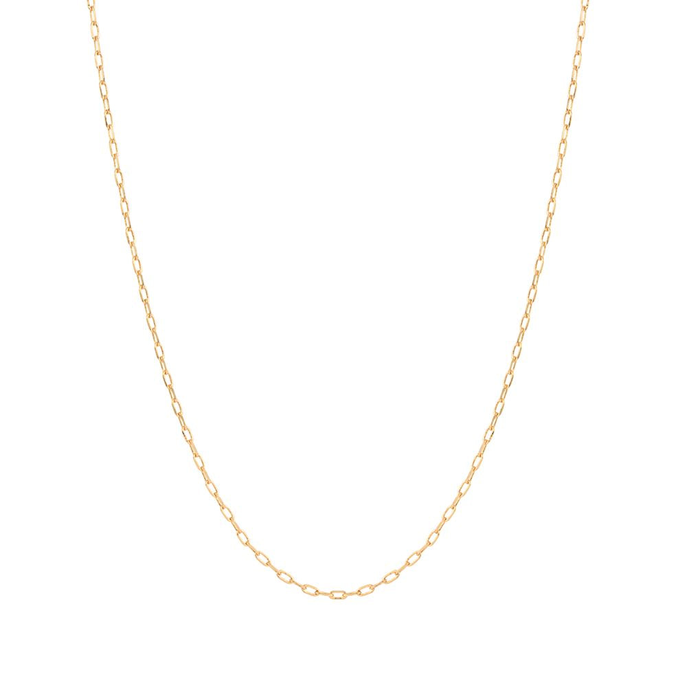 House Of Vincent Gold Basic Box Chain Necklace Gilded