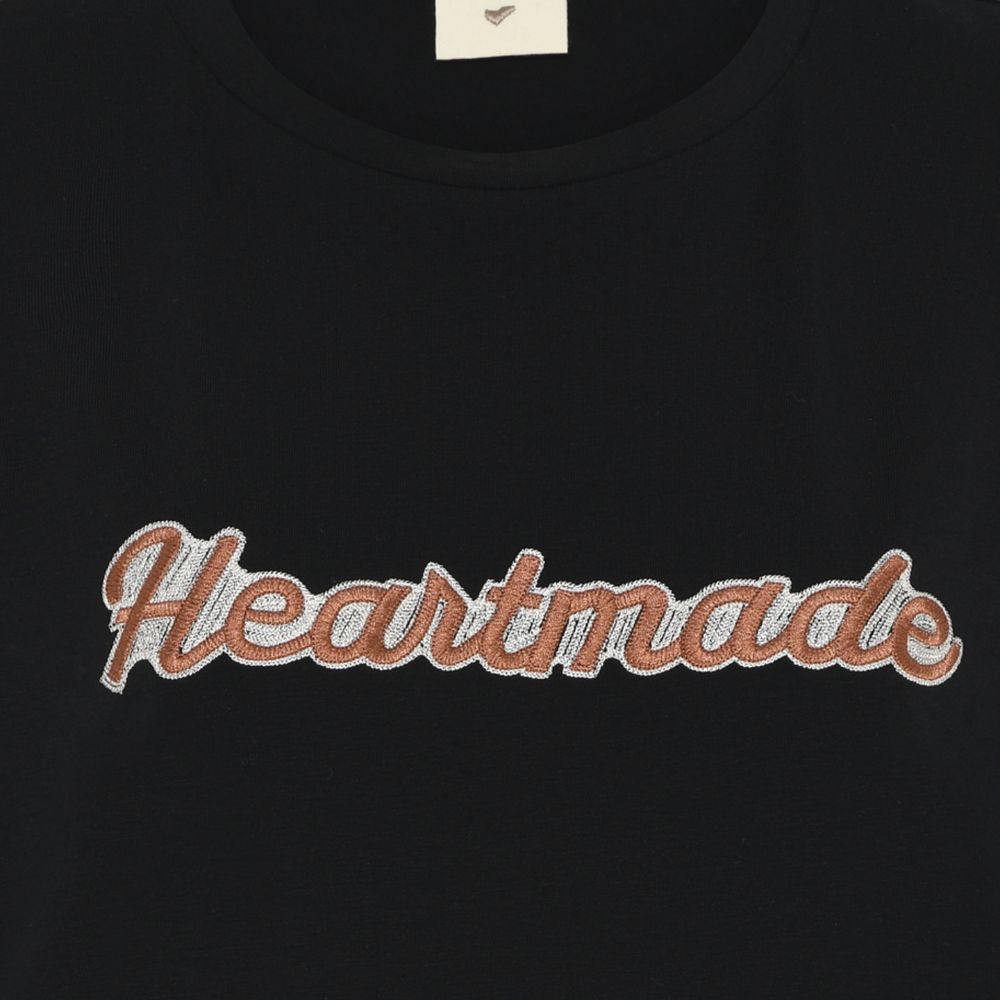 Heartmade Black Efia Logo T-shirt