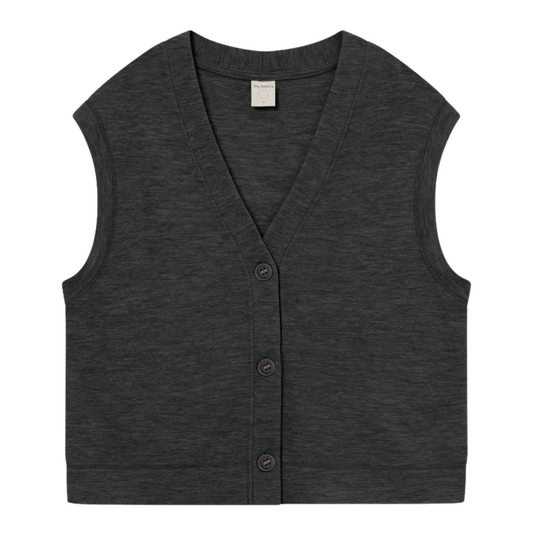 By Basics Antrazit Box Vest