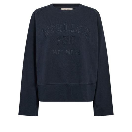 Mos Mosh Salute Navy Gail O-LS Tee
