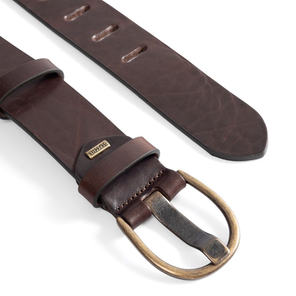 Depeche Dark Brown Jeans Belt 15862