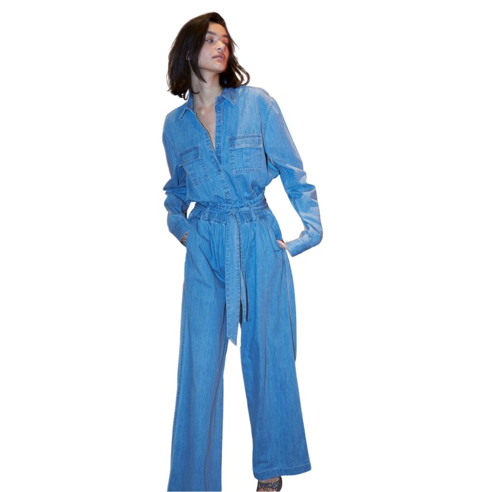 Lollys Laundry Light Blue Jalna Shirt