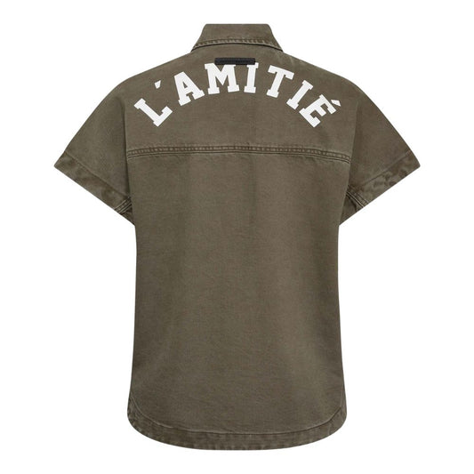 L'amitié Mud Enigma Logo Shirt