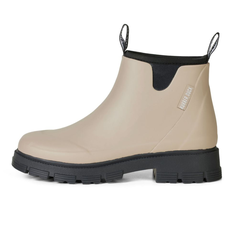 Rubber Duck Beige Neo Rubber Boots