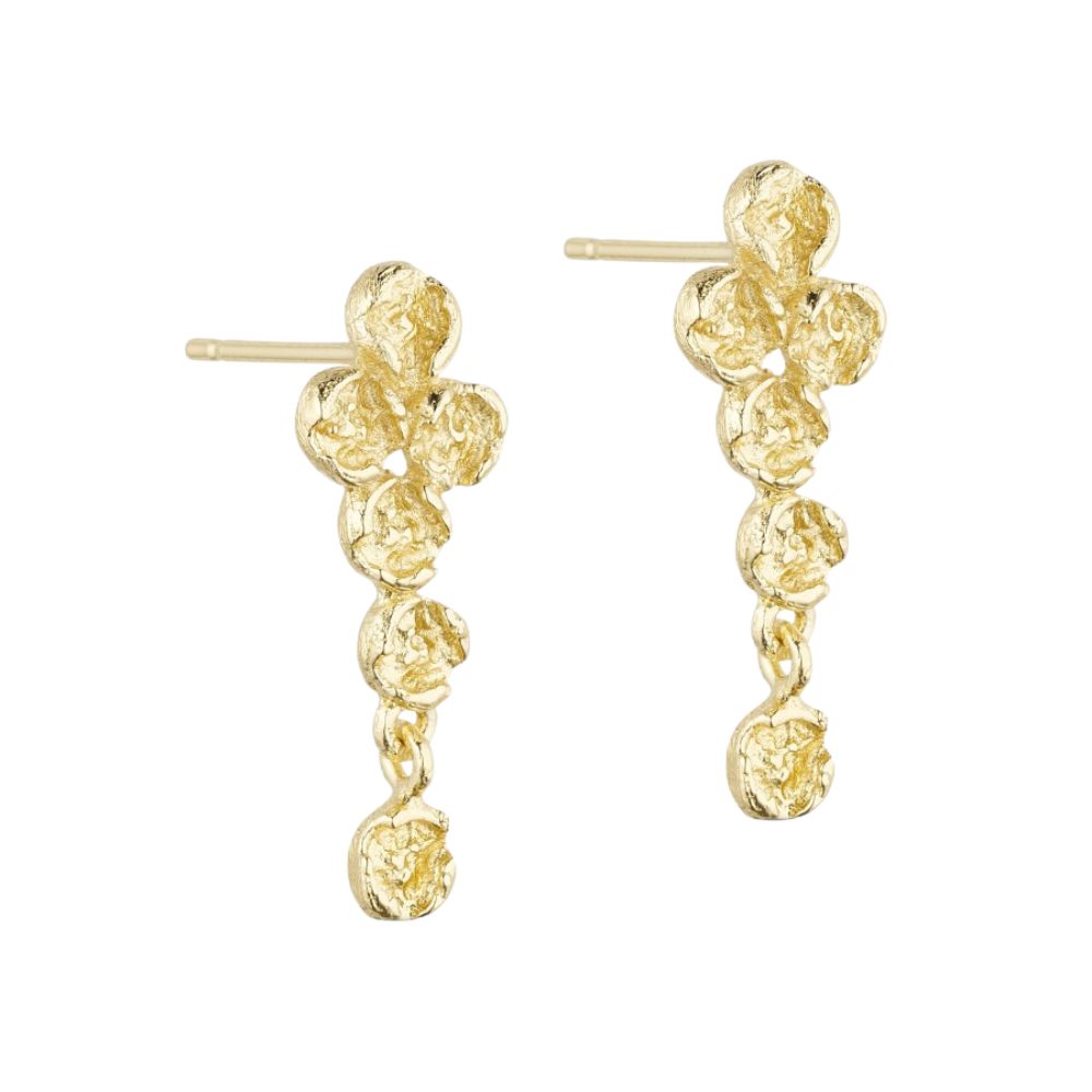 Pure By Nat Josie Short Post Earrings