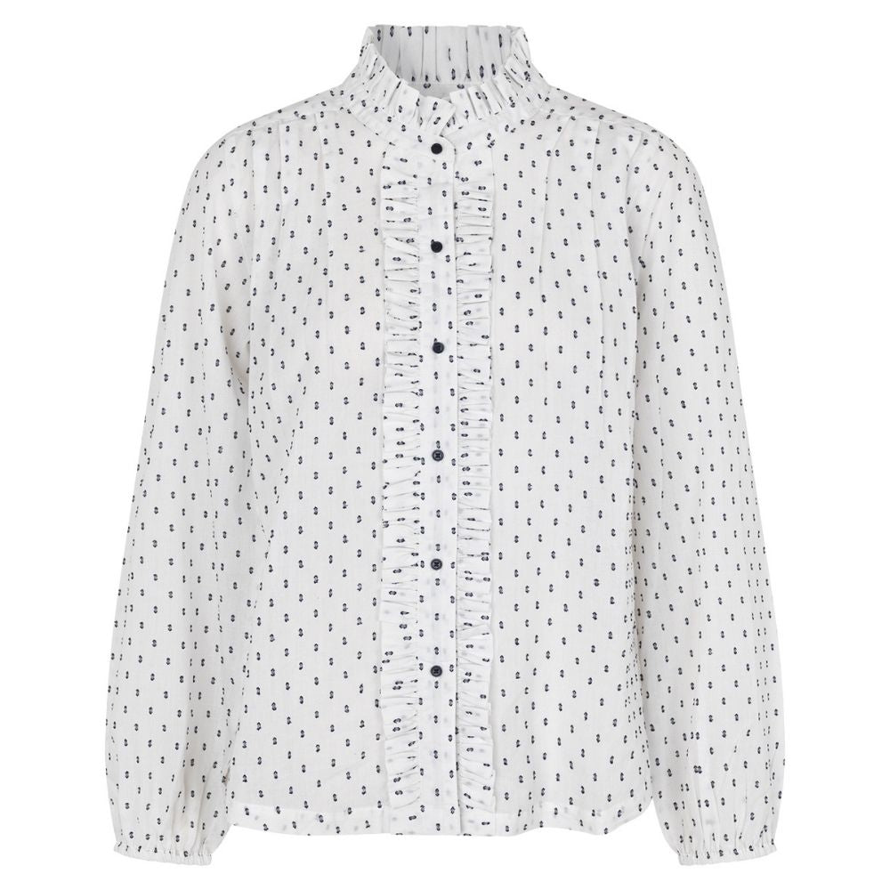 Lollys Laundry White Perth Shirt LS