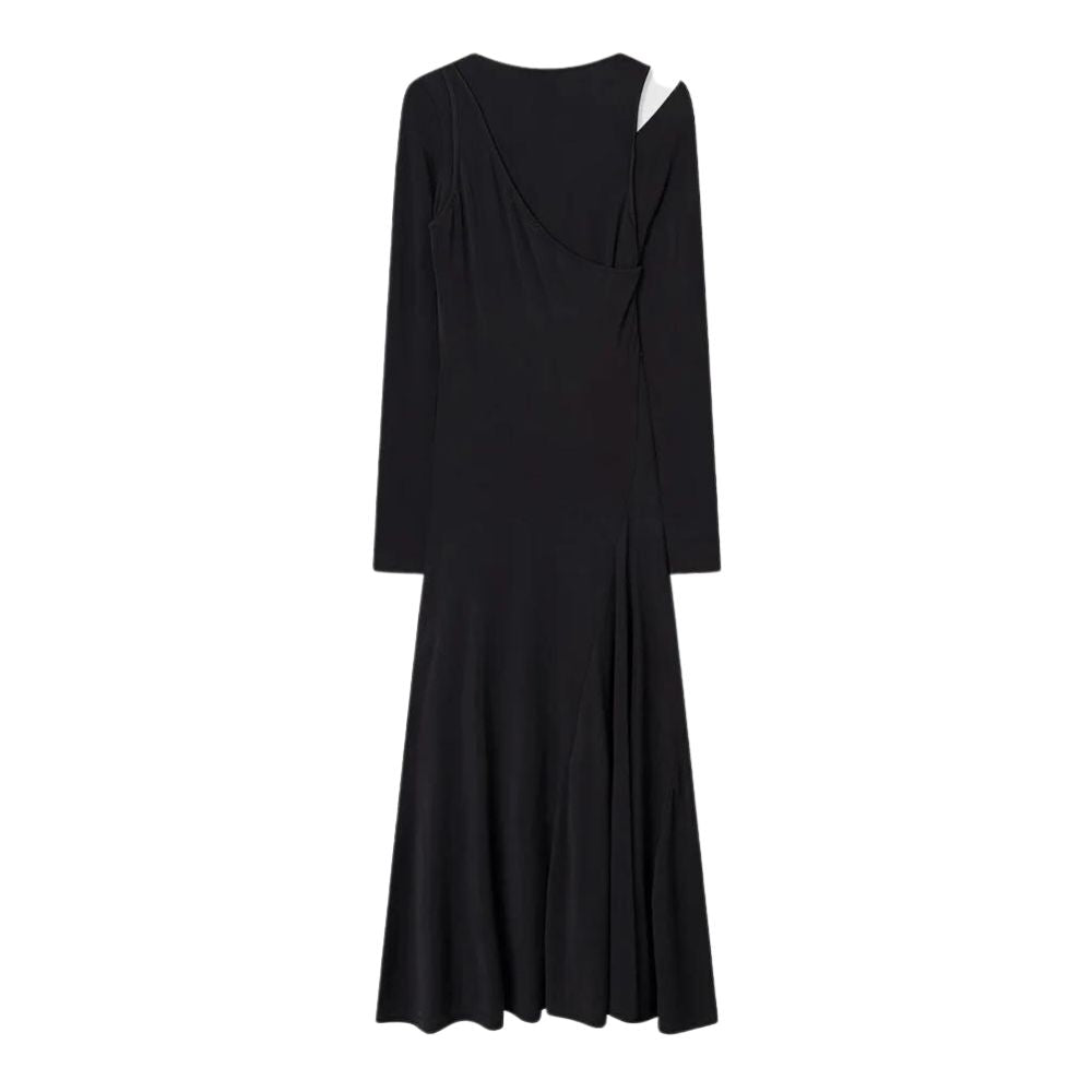 Wood Wood Black Erica Wrap Dress