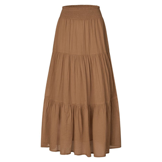 Lollys Laundry Camel Diamond Maxi Skirt