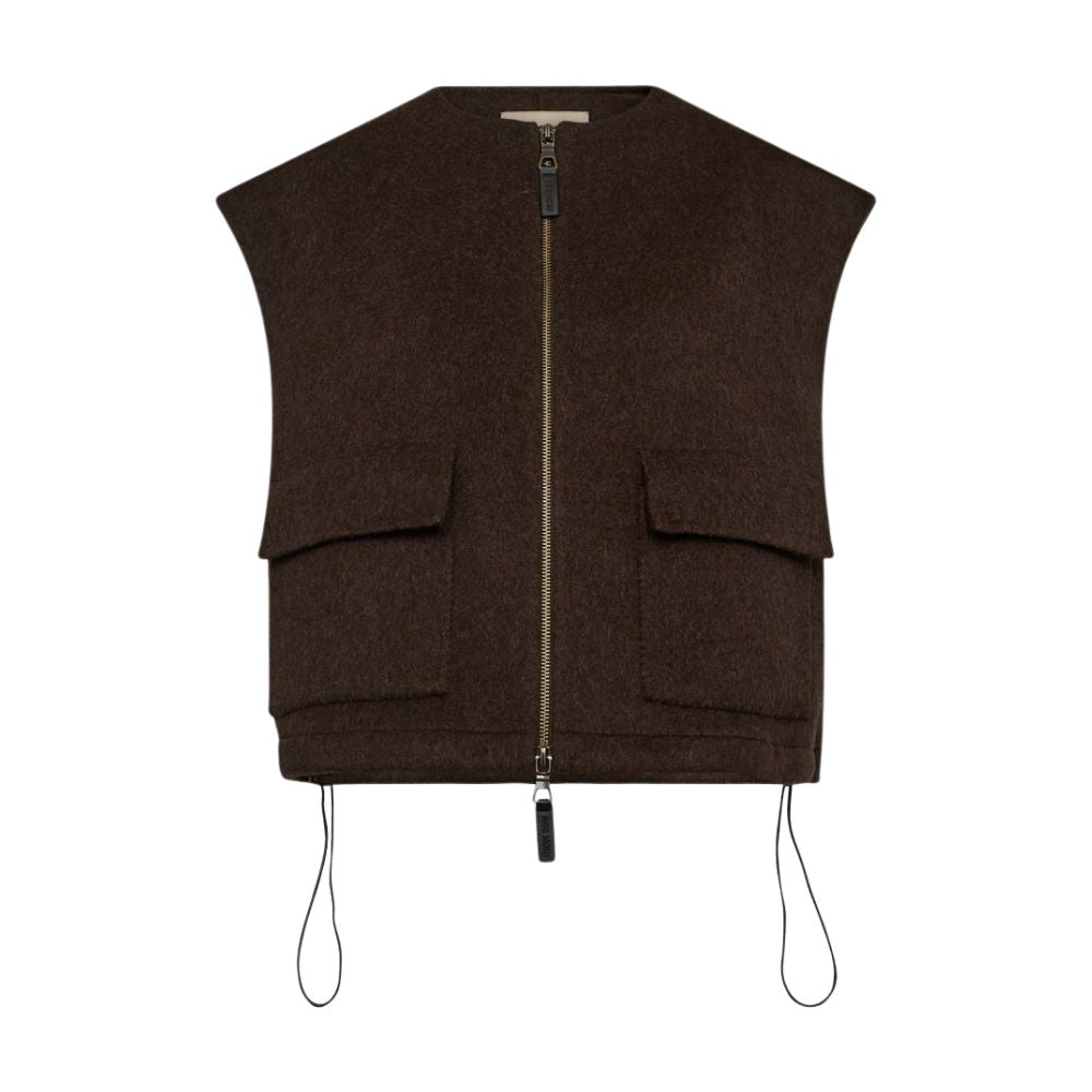 Mos Mosh Brun Elise Loisa Vest