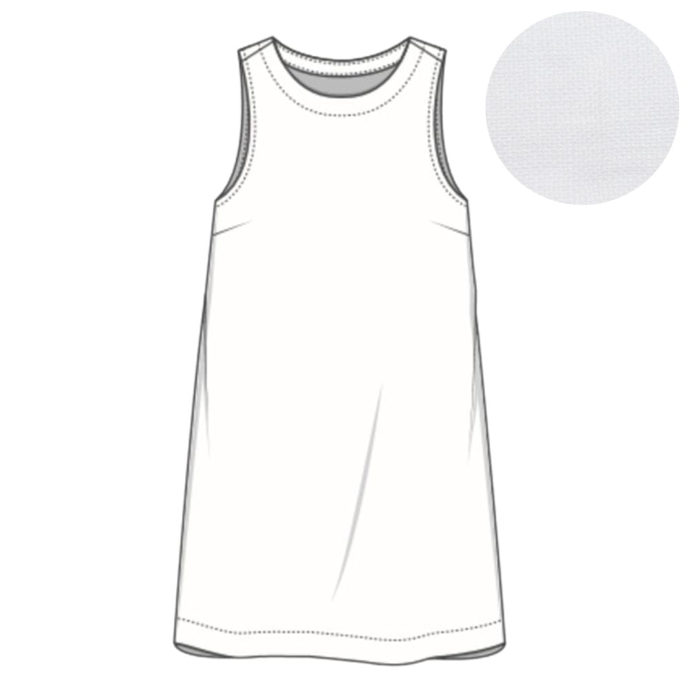 By Basics White Tunic Sleeveless