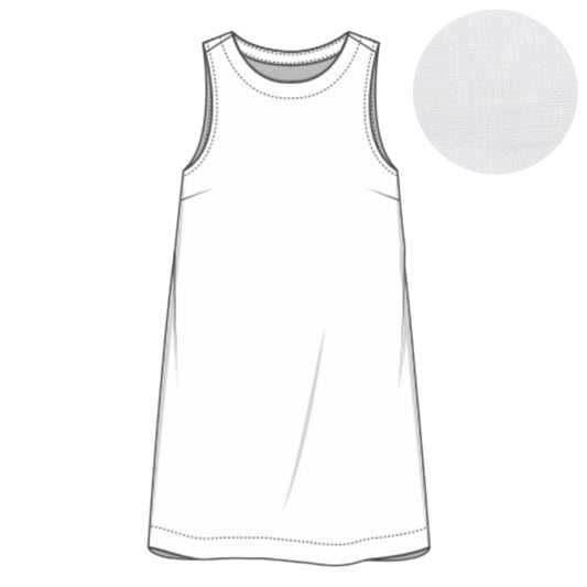 By Basics White Tunic Sleeveless