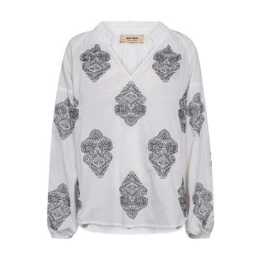 Mos Mosh White Ashi Voila Blouse