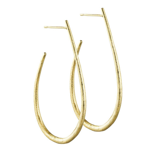 Pure By Nat Mila Large Dropshaped Earrings