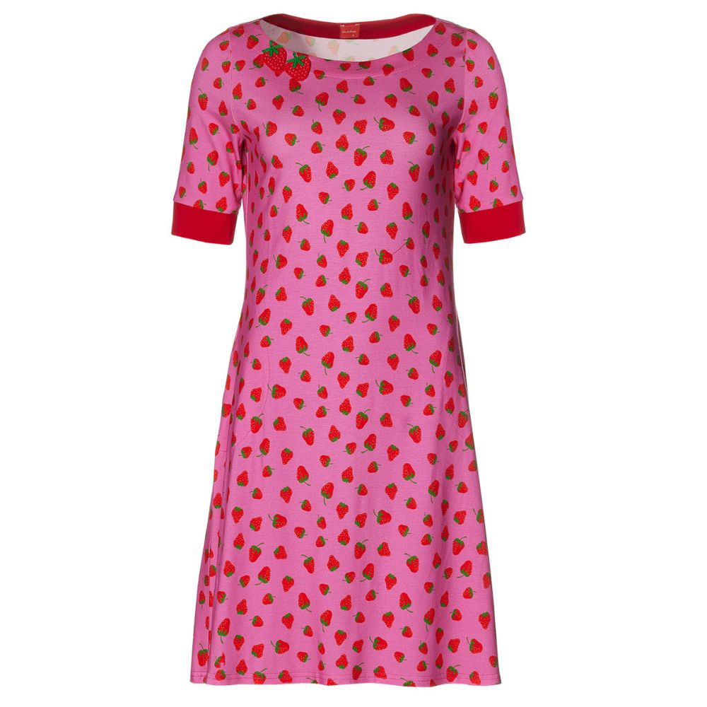 Du Milde Caroline Pink Berry Love Kjole