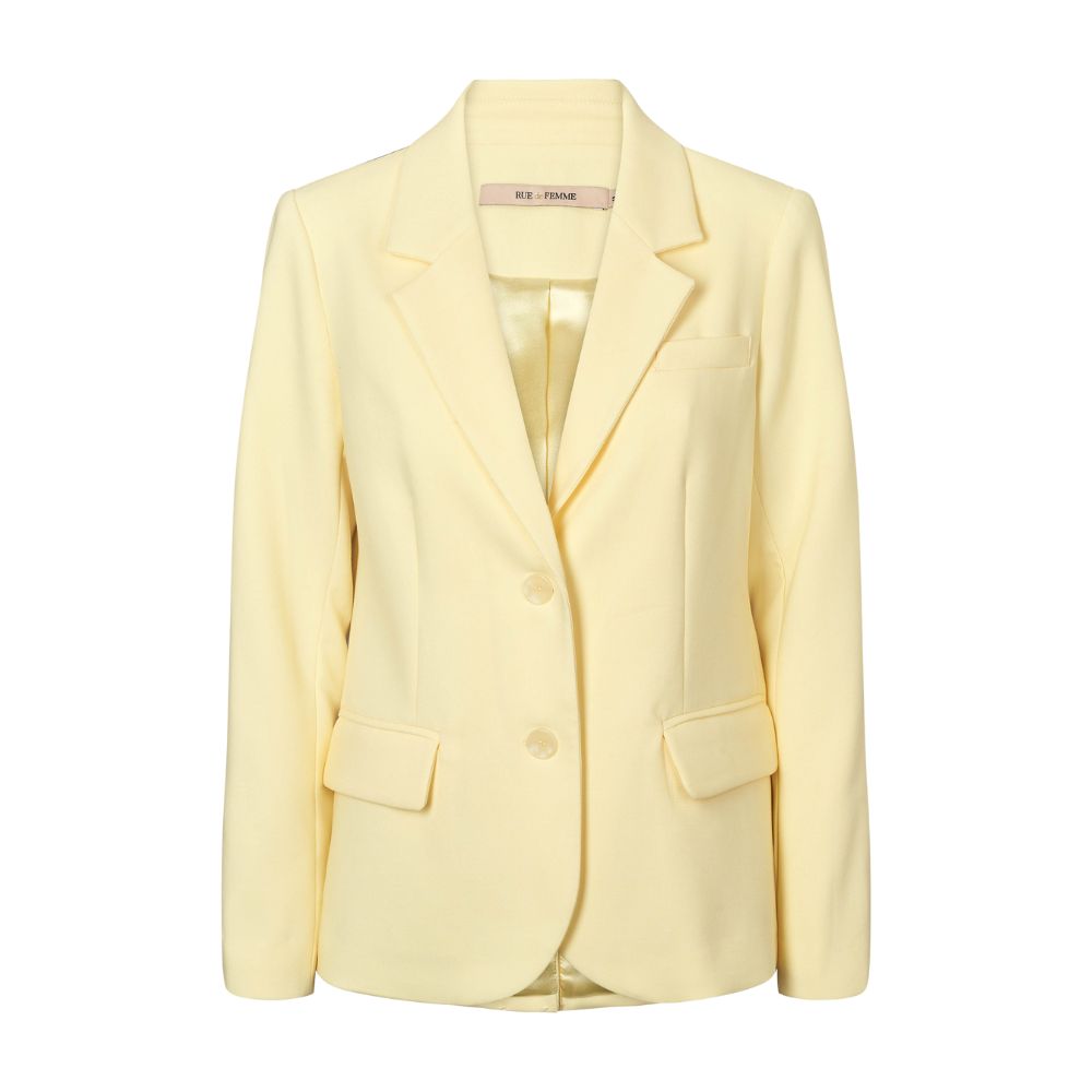 Rue De Femme Soft Yellow Blazer