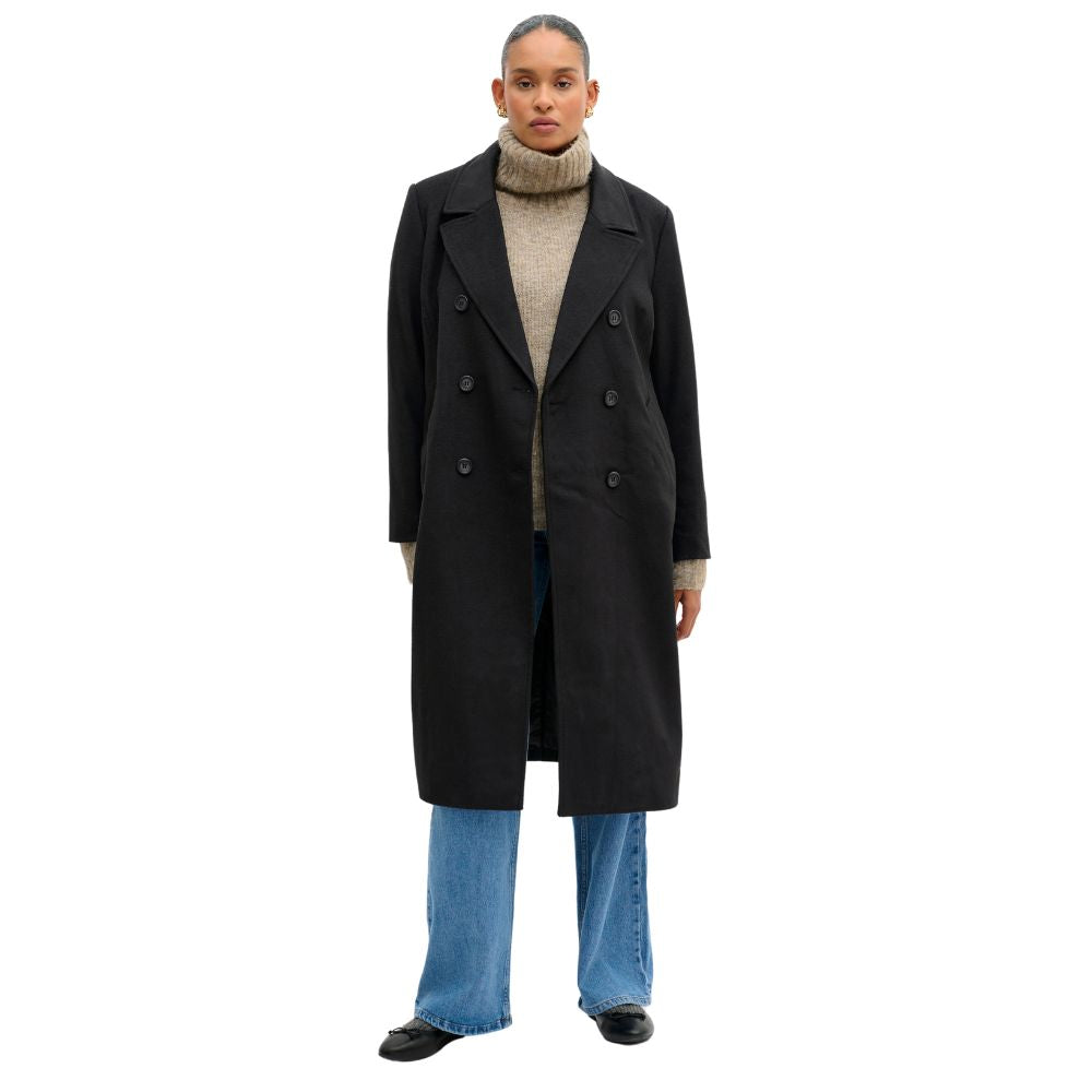 My Essential Wardrobe Black The Coat