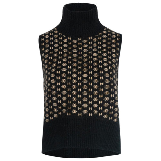 HÉST Sort LOGO vest