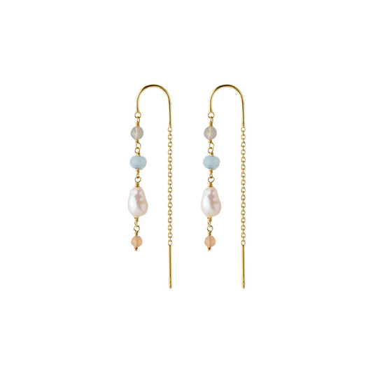 Pernille Corydon Mellow Blue Earchains