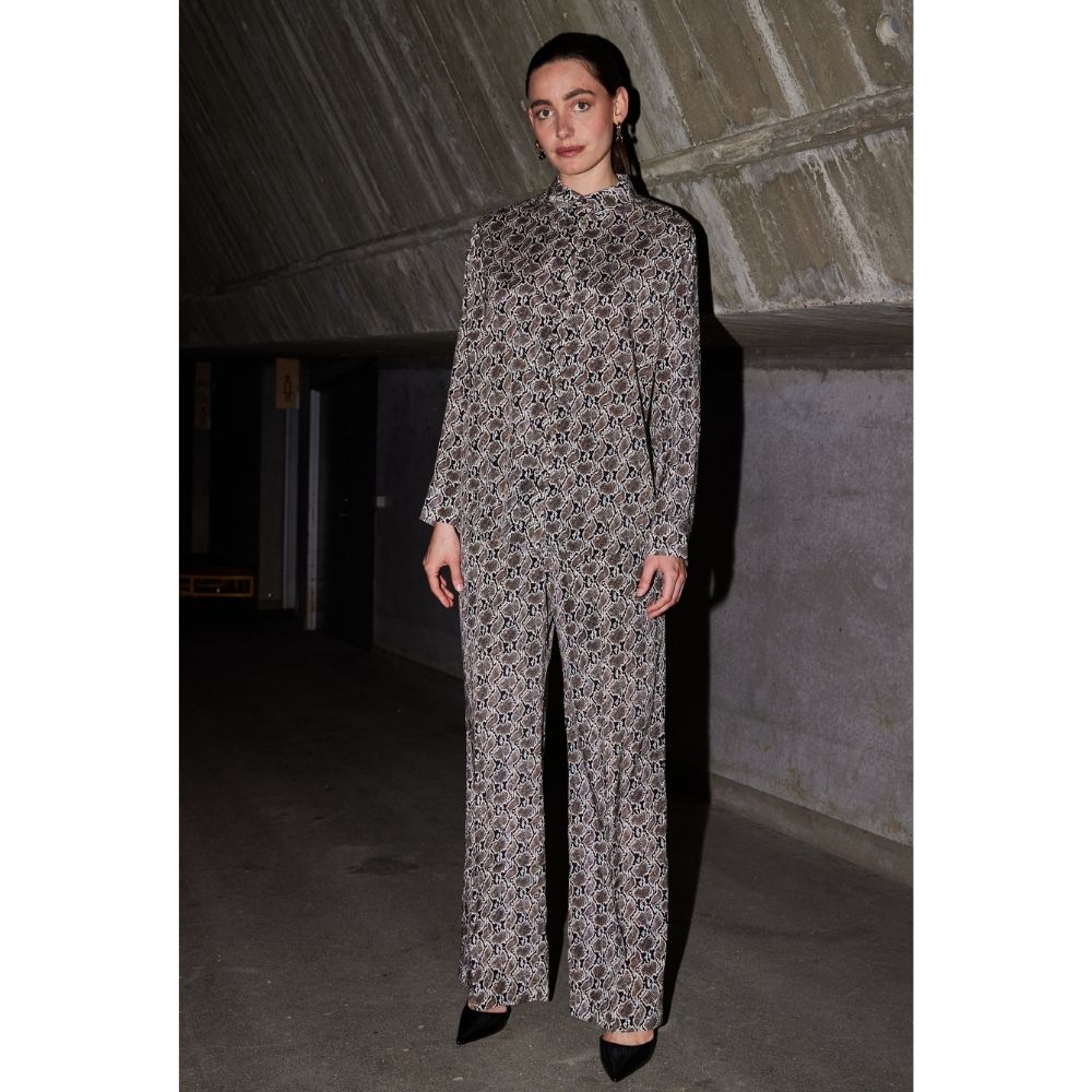 Heartmade Snake Print Milard Shirt