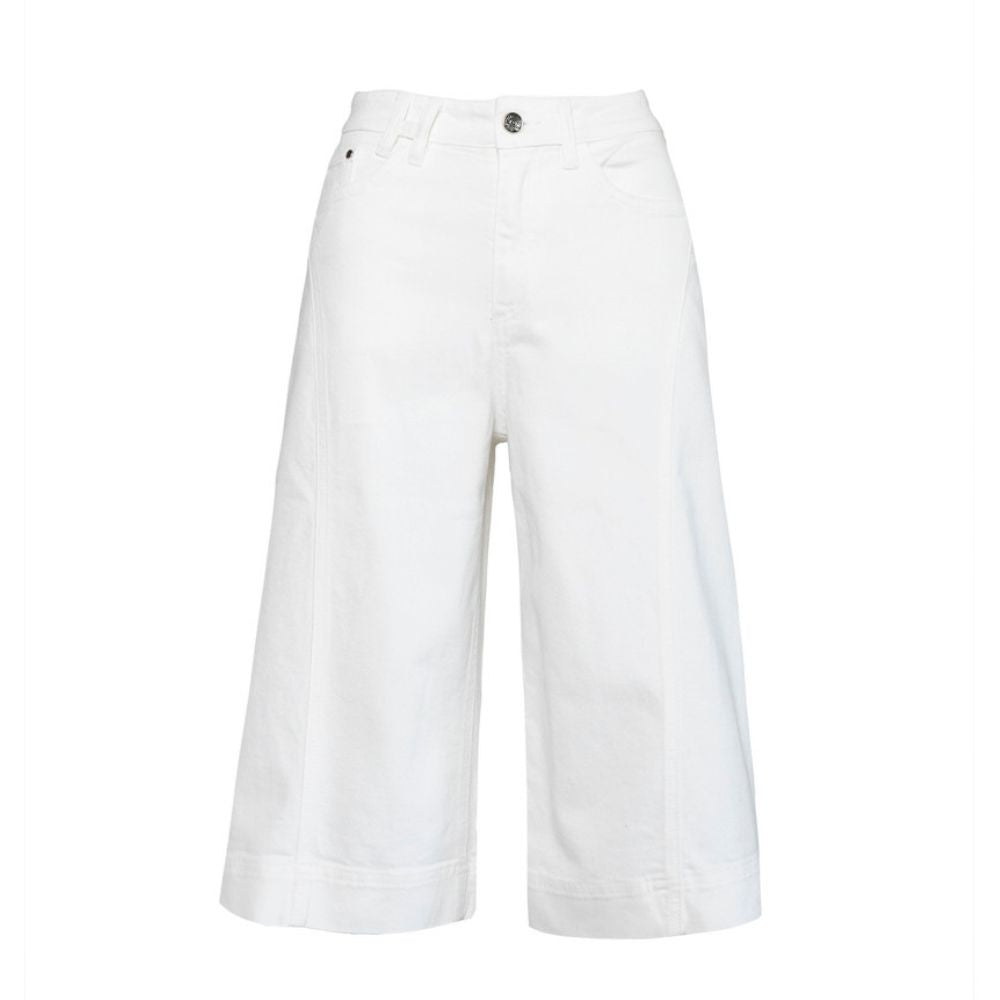 Hést White Kaia Capri Jeans
