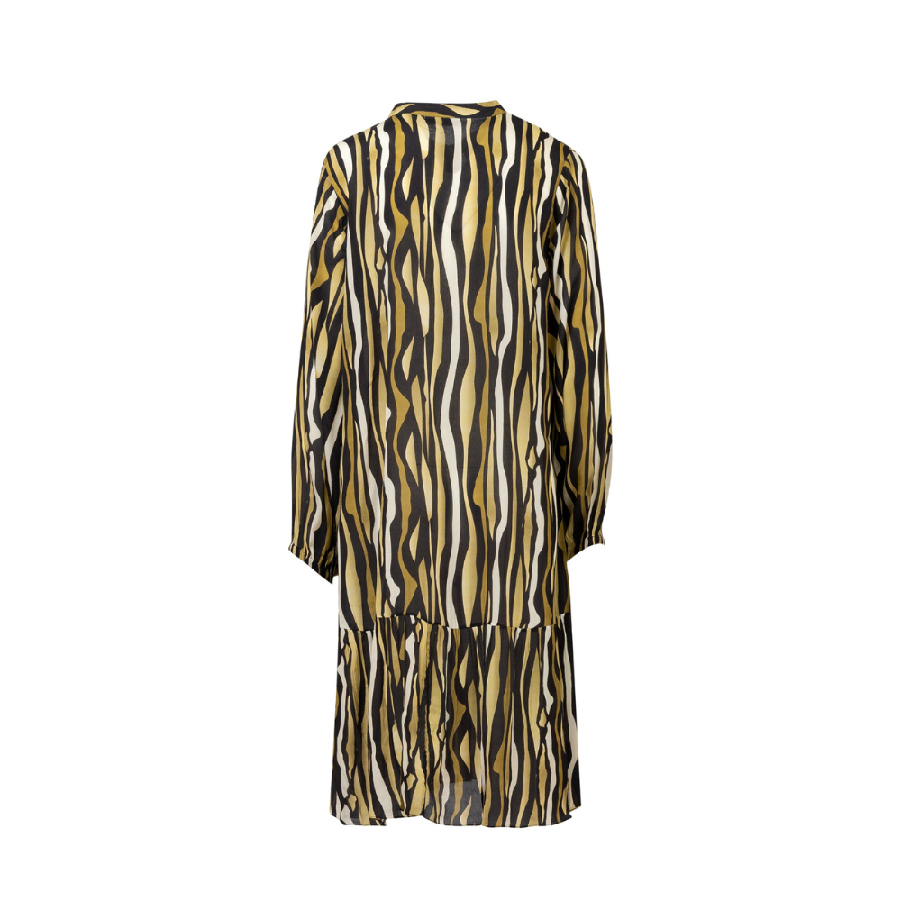 Peace Heart Joy Warm Stripe Charlet Dress
