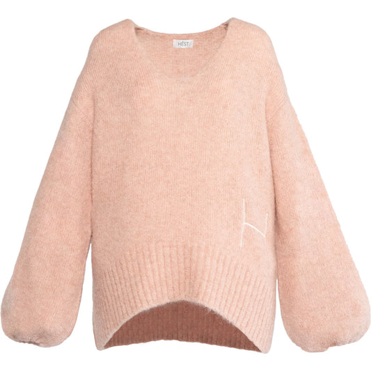 HÈST Rose Sofie V-Neck Sweater