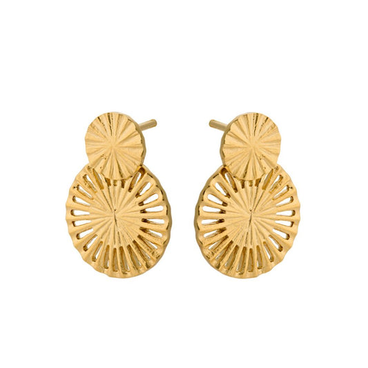 Pernille Corydon Gold Small Starlight Earrings