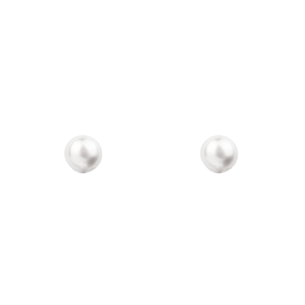 House Of Vincent Venus Dot Earrings White