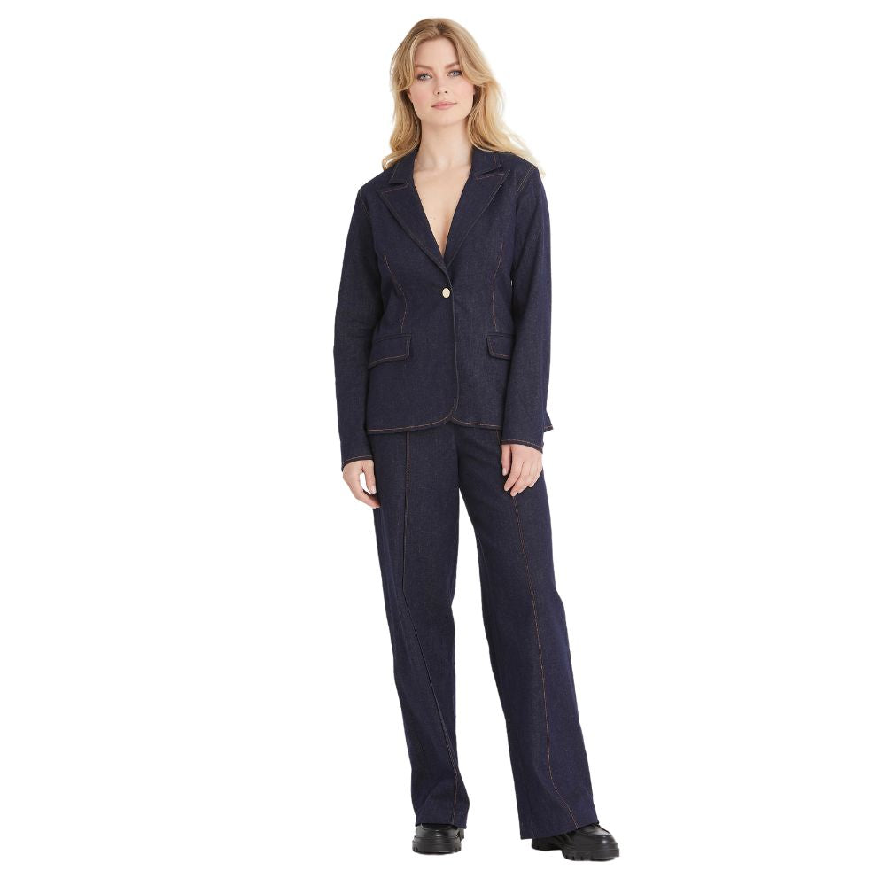 Rue De Femme Blue Denim Amia Denim